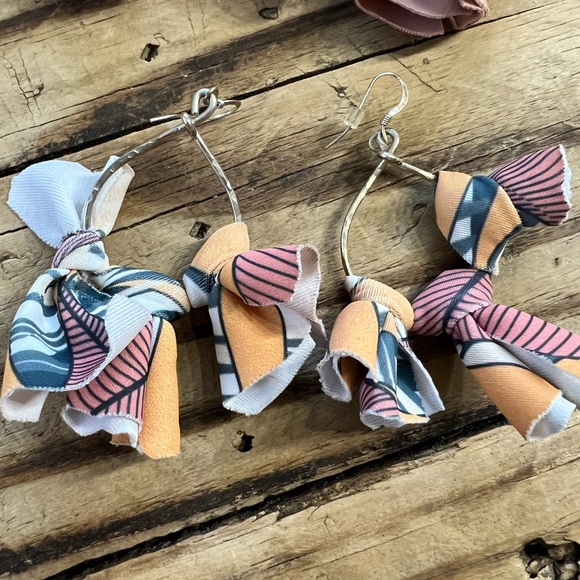 ♥️Handmade earrings from Ruby to Blue - Picture 2 of 4